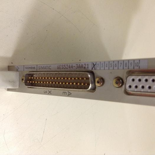 Used SIEMENS Thermocouple Input Module 6ES5 244-3AA21 #77465