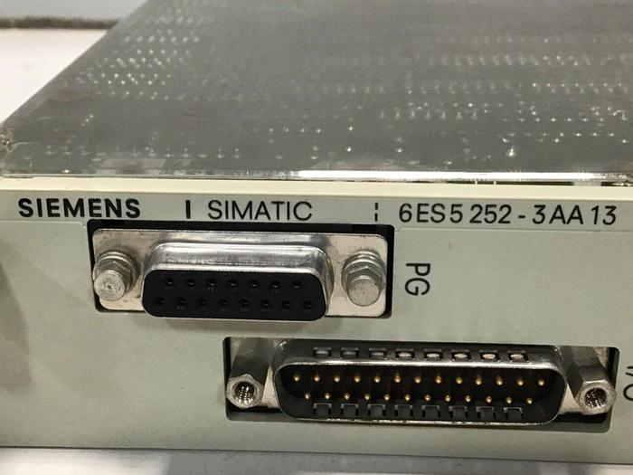 Used SIEMENS Control Module 6ES5 252-3AA13 #112107