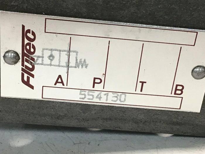 Used FLUTEC Valve 554130 #117174