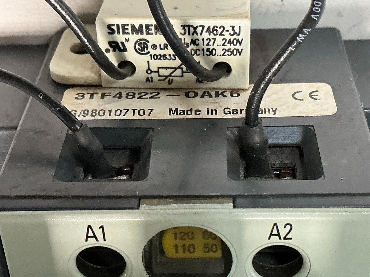 Used SIEMENS 3TF4822-OAK6