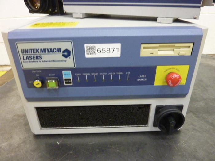 Used UNITEK MIYACHI Laser Marker LM5G-00-00 #65872