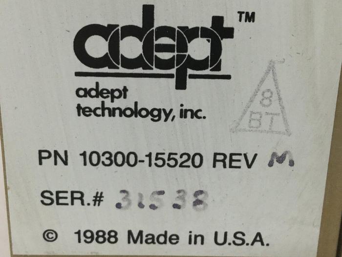 Used ADEPT Control Module 10300-15520 REV M #105572