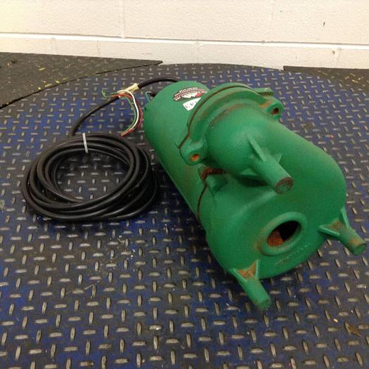 Used HYDROMATIC PUMP Submersible/Sump/Sewage Pump SKHS200M4 #75143