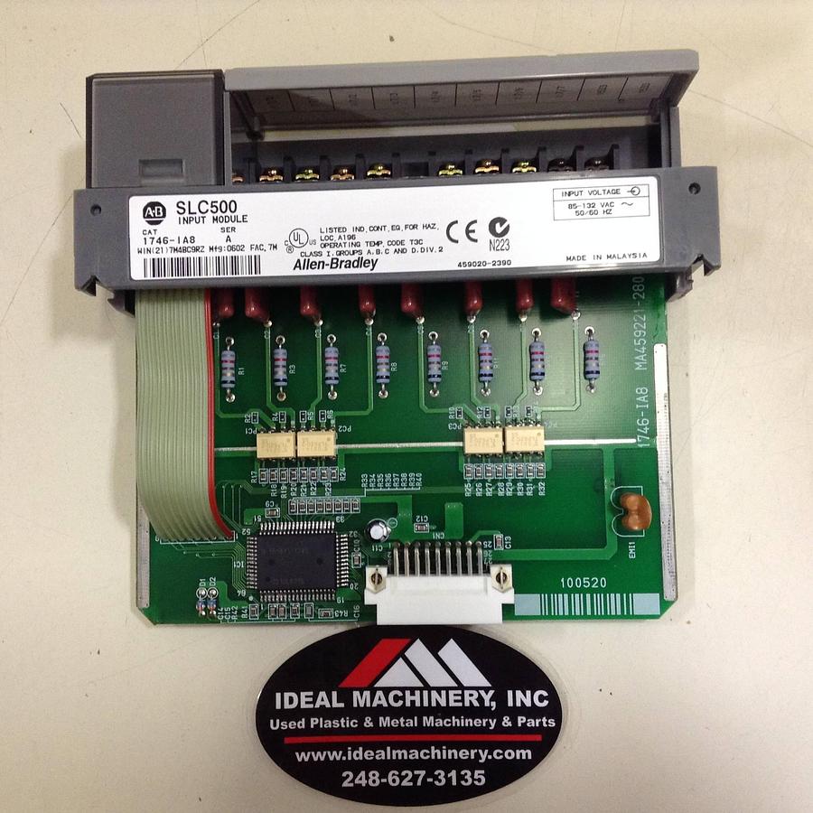 Used ALLEN BRADLEY Input Module 1746-IA8 SER A Used