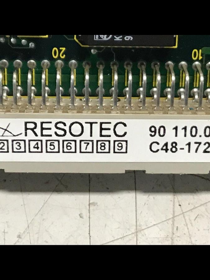 Used RESOTEC Circuit Board 90110.03 Used #144094