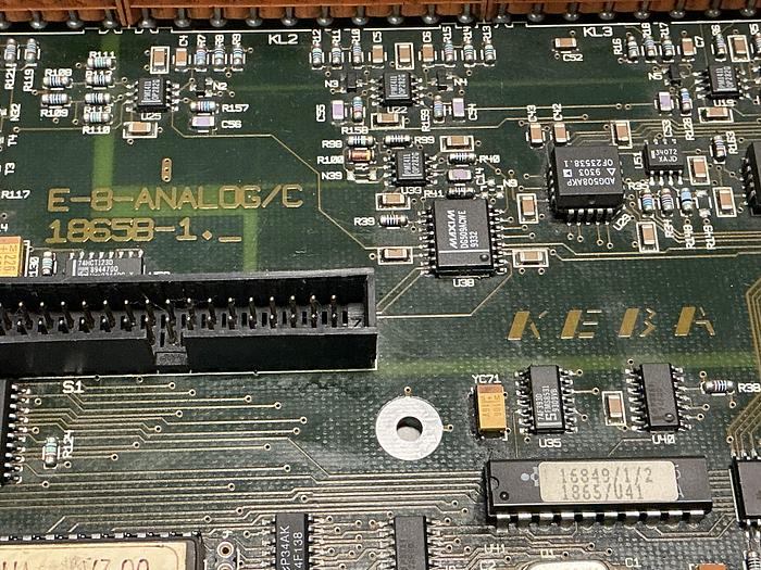 Used KEBA E-8-ANALOG/C 1865B-1