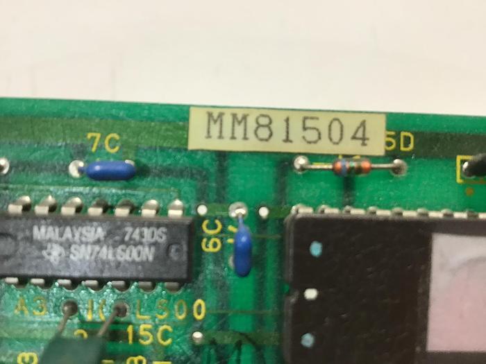 Used TOSHIBA SHIBAURA H086232-1 CIRCUIT BOARD USED