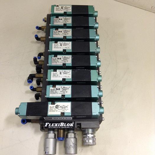 Used NUMATICS Control Block w/ Valves 082SA415M #80035