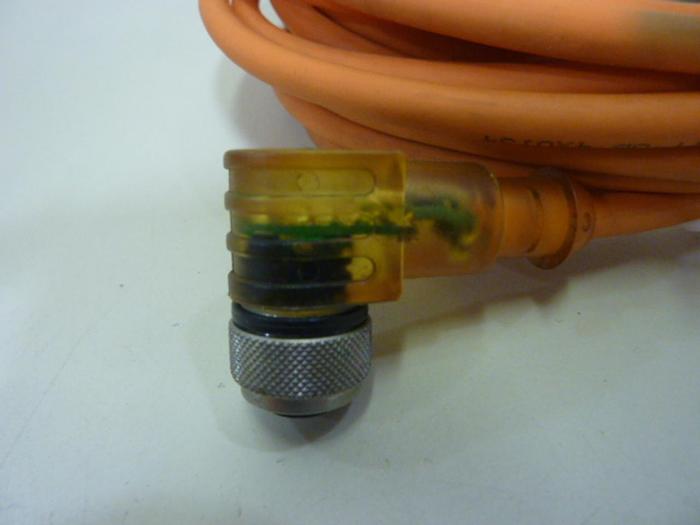 Used TURCK ELEKTRONIK Cordset WWAKRT 4.4-P3-5-WASRT 4.4/S74/S110 #64527