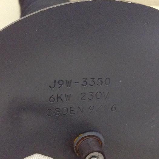 Used OGDEN 6 kW Heating Element J9W-3350 #69984