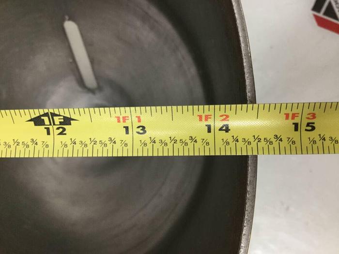 Used METAL FABRICATOR Hopper HOPPER14.5IN #97808