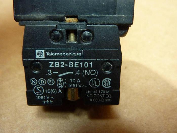 Used TELEMECANIQUE Push Button - Blue PB219 BLUE #38219