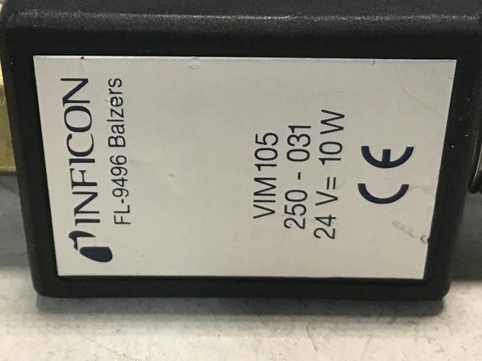 Used INFICON Gauge / Valve FL-9496 BALZERS #124338
