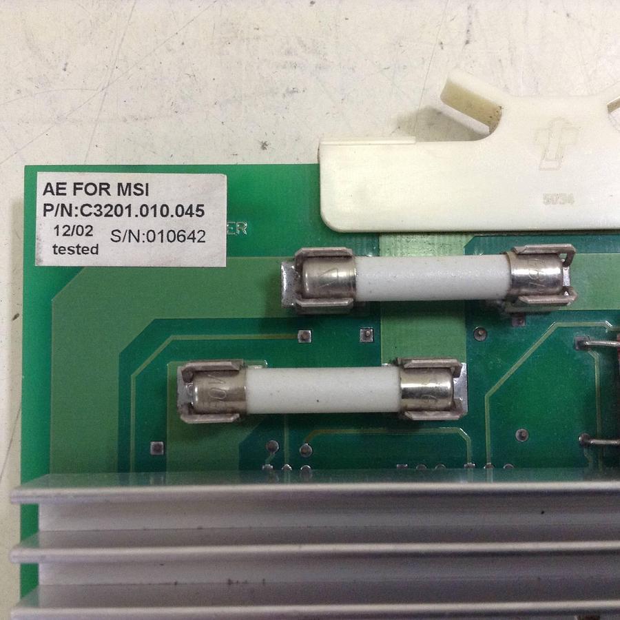 Used AMERICAN MSI Control Board C3201.010.045 Used