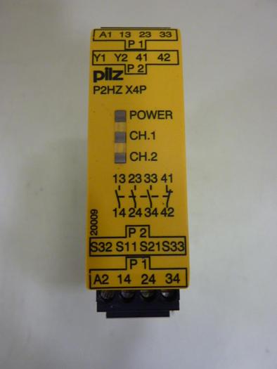Used PILZ Relay P2HZX4P24VDC3N/O1N/C #58666