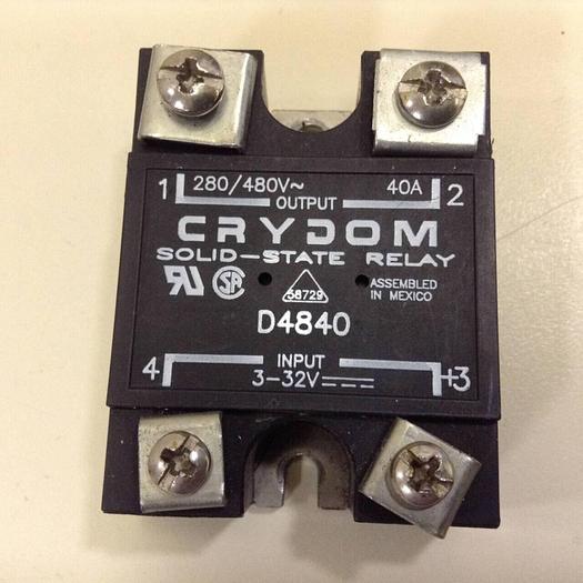 Used CRYDOM Solid State Relay D4840 #84477