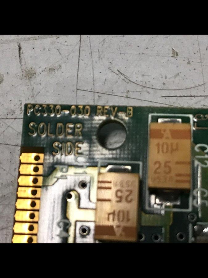 Used VAN DORN Sequencer Circuit Board PC330-029 330-029 #143072