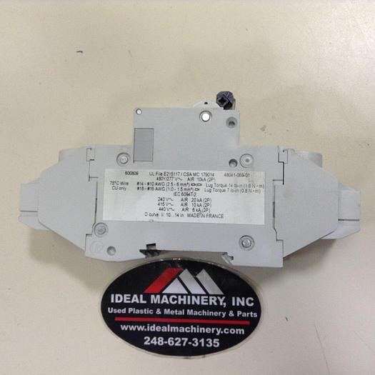 Used MERLIN GERIN 15 Amp Circuit Breaker C60 D-15 #74274