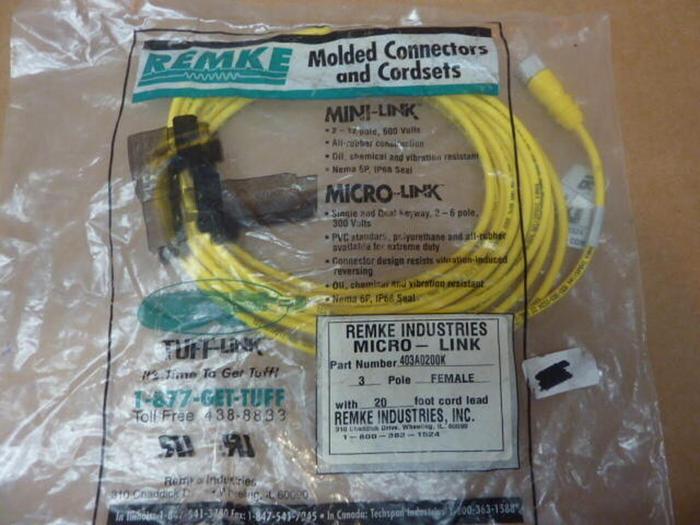 REMKE Lead Cable 403A0200K #31687