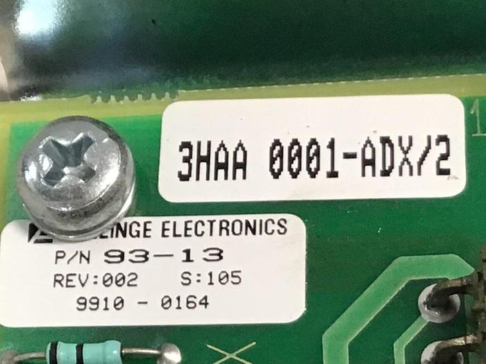 Used VELLINGE ELECTRONICS Brake Release Unit 3HAA0001-ADX/2 #131277