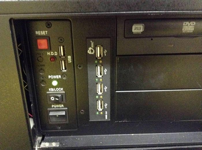 Used INDUSTRIAL PC Computer 661339-02 #82243