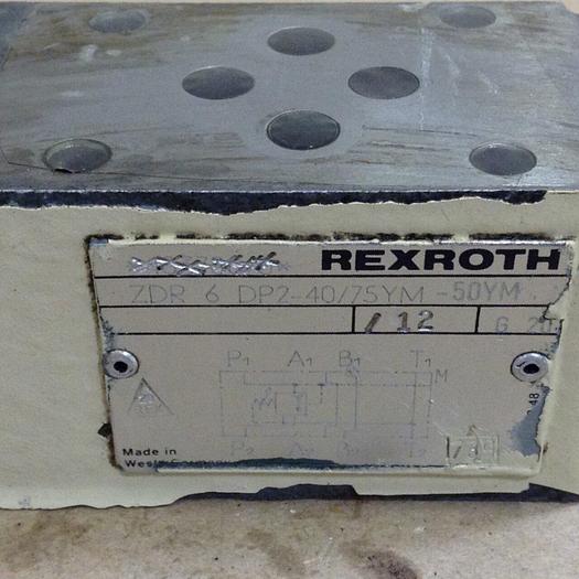 Used REXROTH Valve ZDR6DP24075YM50YM #78888