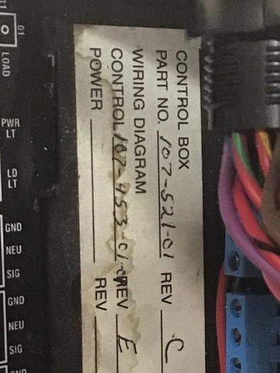 Used CONAIR Universal Terminal Box 107-521-01 #137898