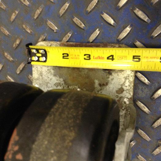 Used PAYSON Double Wheel Caster CASTER971 #74971