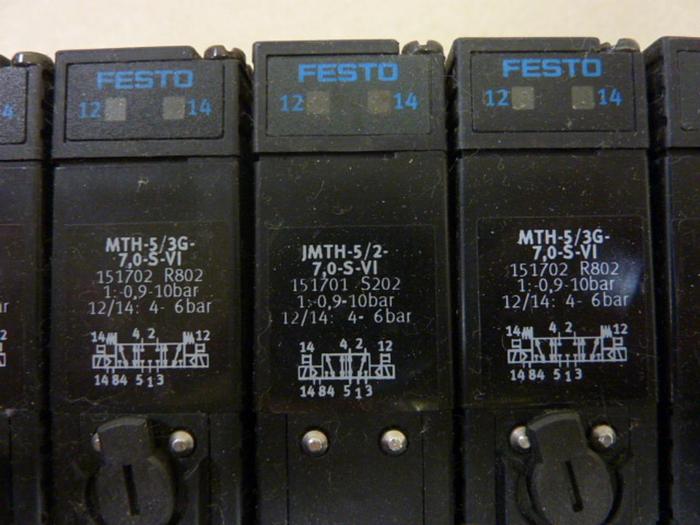 Used FESTO Control Block / Valve Terminal IFB13-03 Used