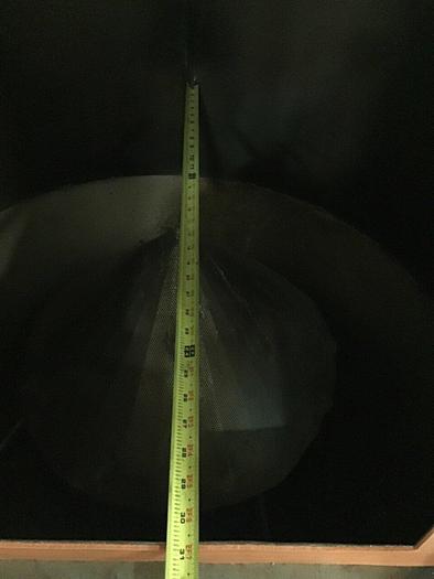 Used CONAIR FRANKLIN 735 LB Capacity Drying Hopper w/ Shutoff 1805390400 Used