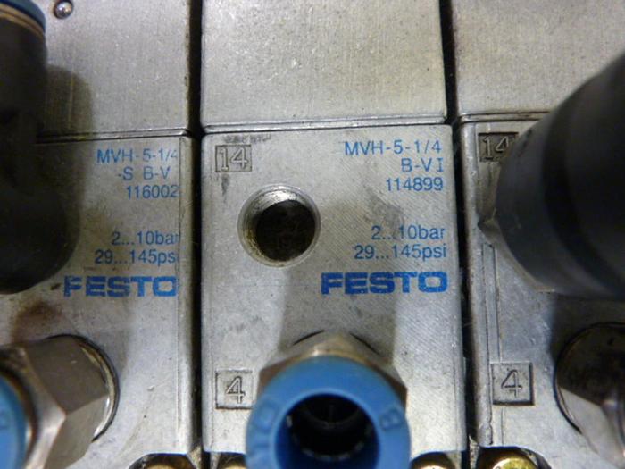 Used FESTO Control Block / Valve Terminal IFB8-02 #52867