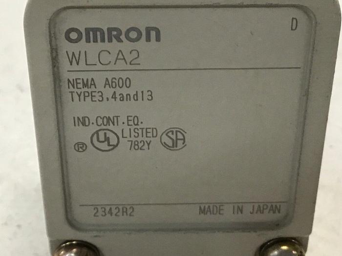 Used OMRON Limit Switch WLCA2 #121665