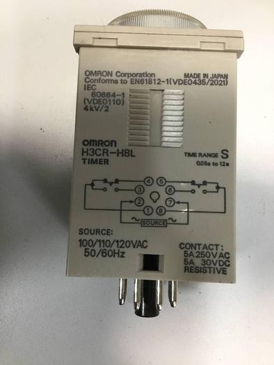 Used OMRON Timer H3CR-H8L #99282