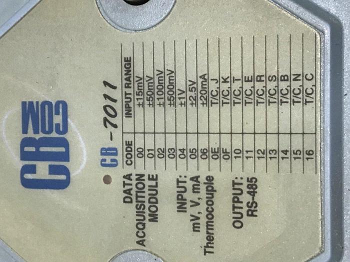 Used CB-COM Data Acquisition CB-7011 #126770