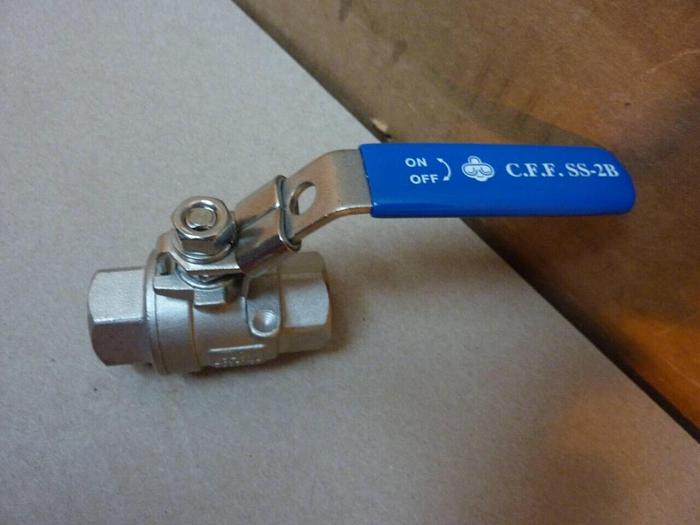 CFF 1/2" Ball Valve 2000WOG #39167