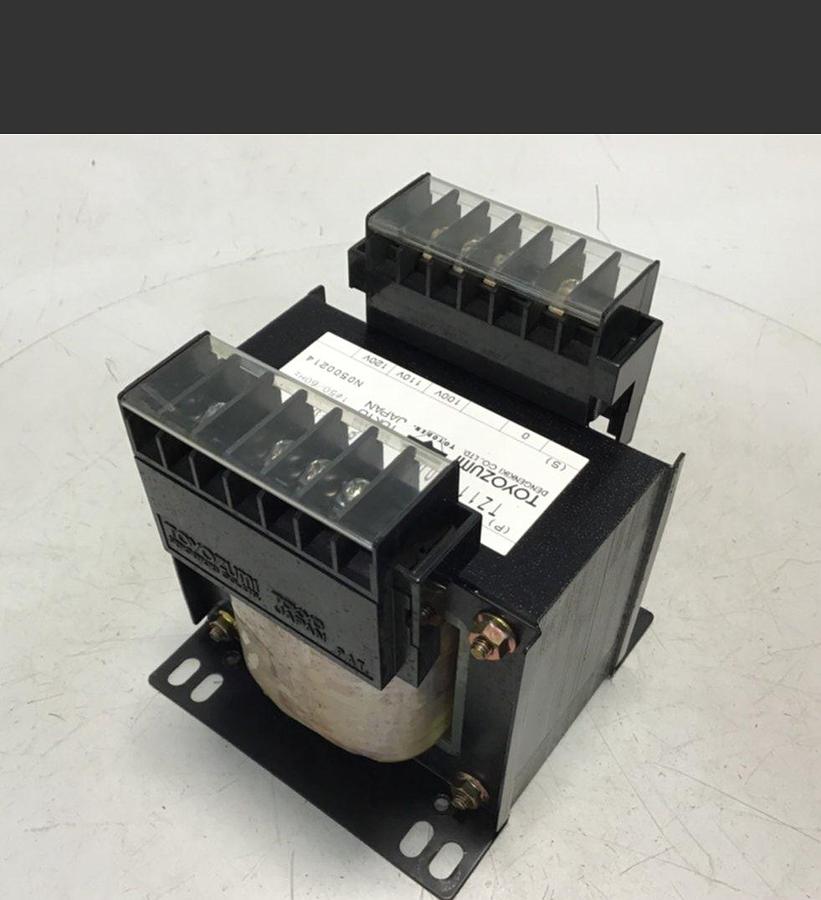 Used TOYOZUMI DENGEN KIKI 200 VA Transformer TZ11-200A2 USED