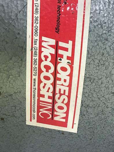 Used THORESON MCCOSH Hopper Loader Receiver MV-1 #132181