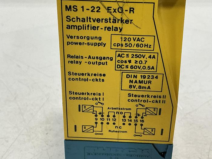 Used TURCK MS1-22 EXO-R