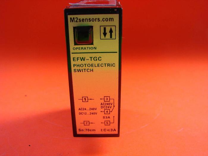 M2 SENSORS Photoelectric Sensor EFW-TGC #10403
