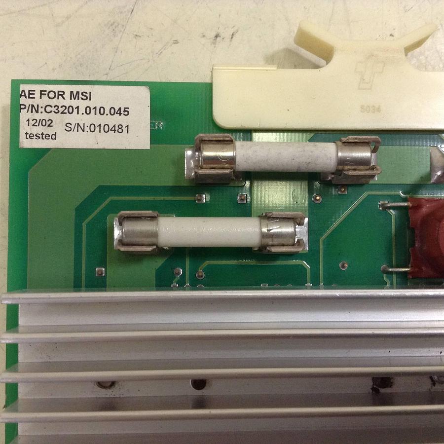 Used AMERICAN MSI Control Board C3201.010.045 Used