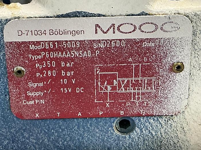 Used MOOG D661-5009