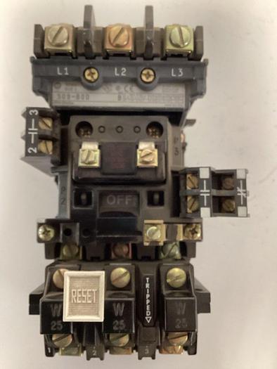 Used ALLEN BRADLEY Starter 509-BOD SER B W25 #31232