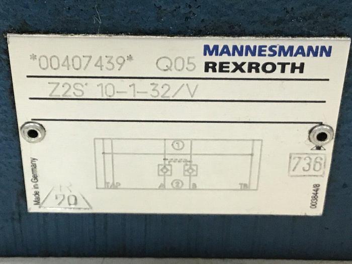 Used REXROTH Valve Z2810132V #130793