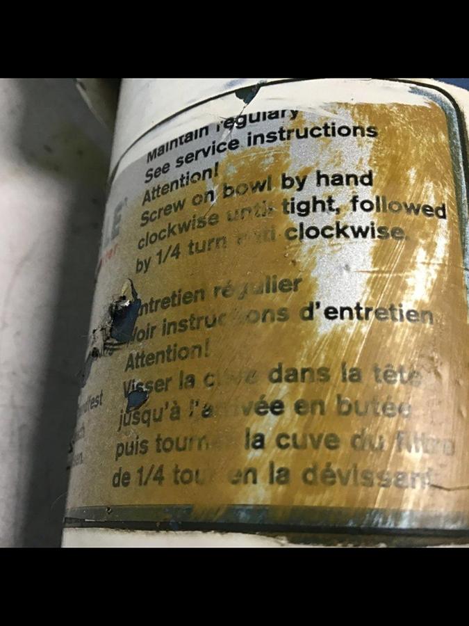 Used ENGEL Oil Filter ES200/330/250 / IF Used #122374