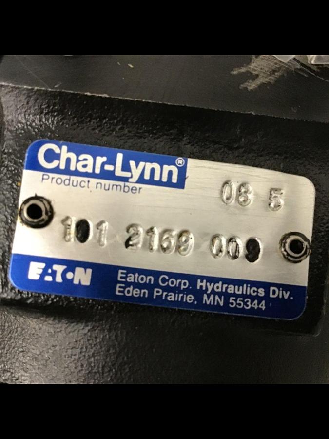 Used CHAR LYNN Die Height Hydraulic Motor 101 2169 009 Used
