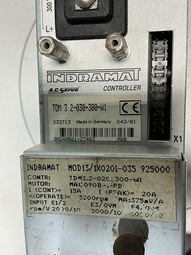 Used INDRAMAT TDM 3.2-030-300-W1
