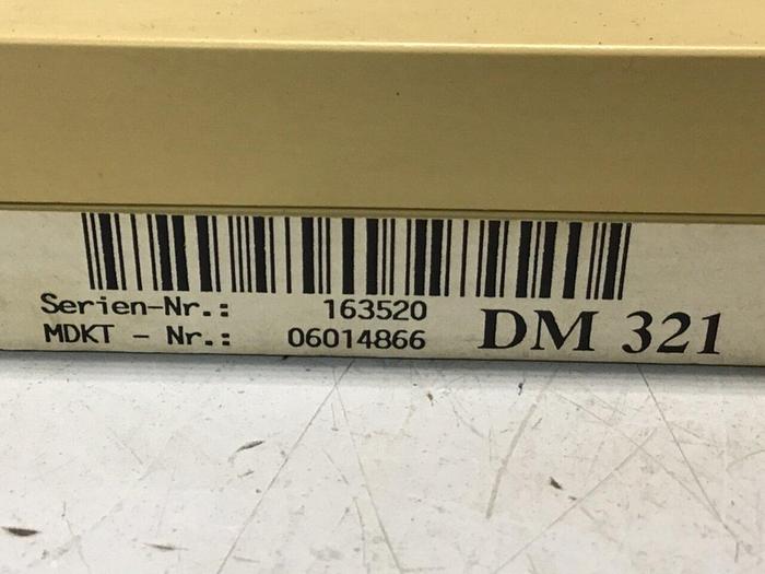 Used SIGMATEK Module DM 321 #133128
