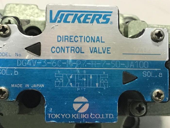 Used VICKERS Directional Control Valve DG4V36CMP7H750JA100 USED #129972