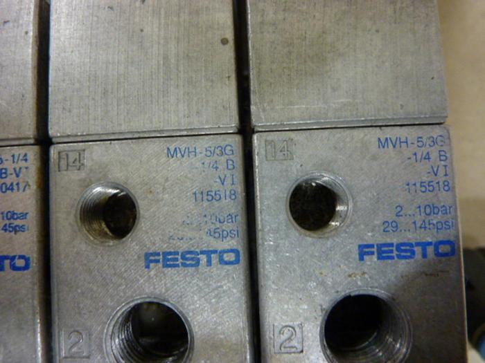 Used FESTO Control Block / Valve Terminal IFB8-02 #52774