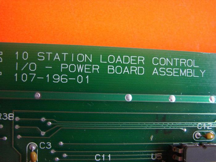 Used CONAIR 10 Station Loader Control 107-196-01 #7145